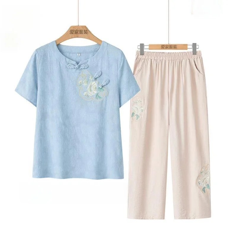 Mother's Day Special Cotton Linen ort Sve Traditional Chinese Set for Middle-Aged And ly Women
Mother's Day Special Cotton Linen ort Sve Traditional Chinese Set for Middle-Aged And ly Women