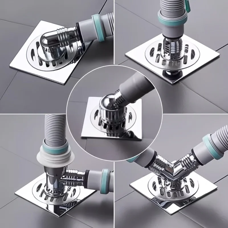 Washing Machine Floor Drain Connector, Drain Pipe, Prevent Sewer Odor And Overflow, Bathroom Tee Cover
Washing Machine Floor Drain Connector, Drain Pipe, Prevent Sewer Odor And Overflow, Bathroom Tee Cover