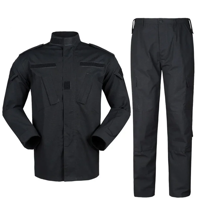 Combat Uniform Camo Tactical Shirts Suit Men Special Forces Coat Pant Outdoors Training Windproof Camouflage Hunting Clothes
Combat Uniform Camo Tactical Shirts Suit Men Special Forces Coat Pant Outdoors Training Windproof Camouflage Hunting Clothes