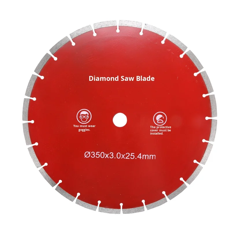High-Hardness 300/350mm Diamond Cutting Discs Road & Concrete Cutting Saw Blades for Hand-Held Wall Sawing
High-Hardness 300/350mm Diamond Cutting Discs Road & Concrete Cutting Saw Blades for Hand-Held Wall Sawing