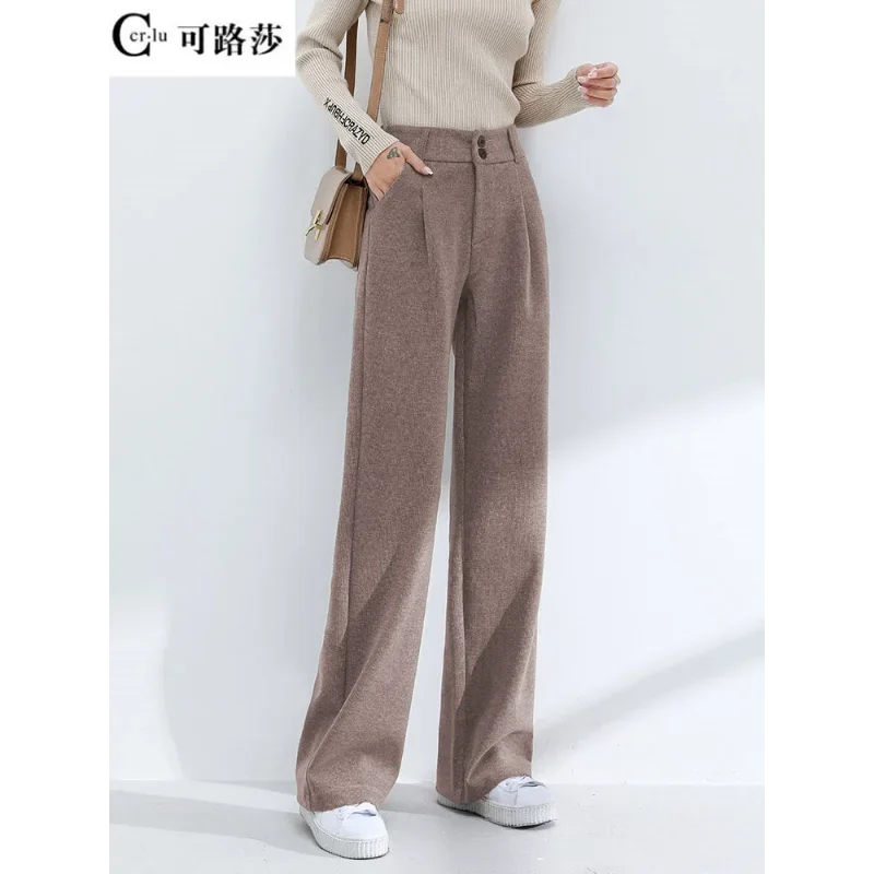 Colussia Wide-leg Pants for Women's New High Waist Draping and Loose Slimming Floor Straight Tube
Colussia Wide-leg Pants for Women's New High Waist Draping and Loose Slimming Floor Straight Tube