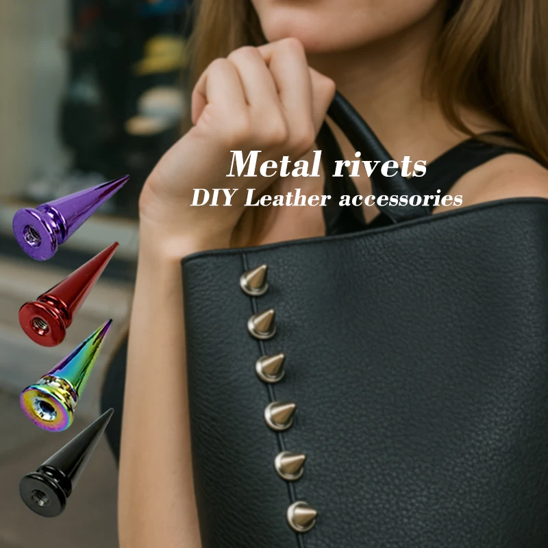 5-20Pcs Meetee Metal Cone Studs Rivets Bag Punk Spike Rivet Screw Shoes Purse Nails Buttons DIY Leather Craft Decor Accessories
5-20Pcs Meetee Metal Cone Studs Rivets Bag Punk Spike Rivet Screw Shoes Purse Nails Buttons DIY Leather Craft Decor Accessories