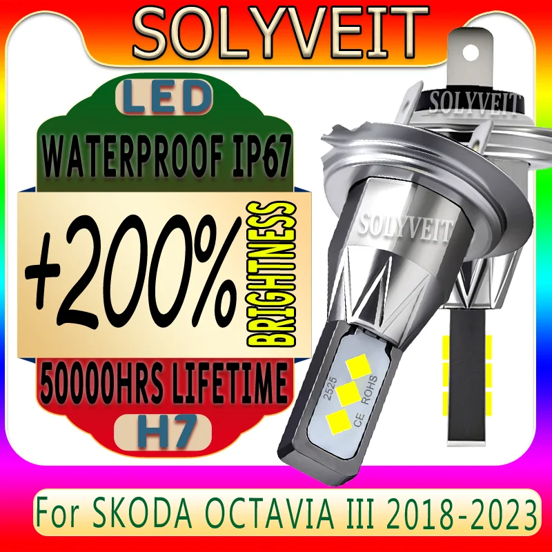 H7 477 Enhance Night Driving Safety No Delay 1-Year Warranty LED Headlight For SKODA OCTAVIA III 2018 2019 2020 2021 2022 2023
H7 477 Enhance Night Driving Safety No Delay 1-Year Warranty LED Headlight For SKODA OCTAVIA III 2018 2019 2020 2021 2022 2023