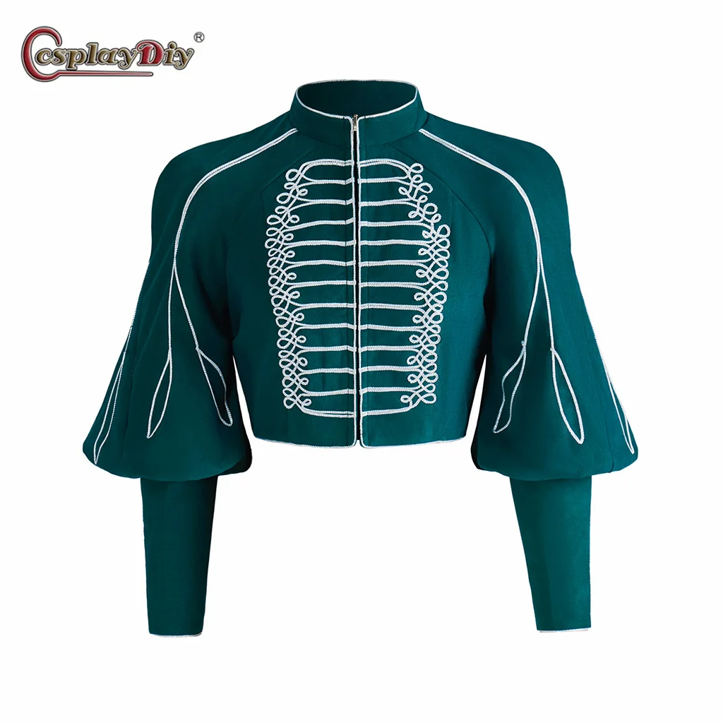 Medieval Renaissance Elizabethan Officer Jacket Woman's Historical Regency Gothic Coat
Medieval Renaissance Elizabethan Officer Jacket Woman's Historical Regency Gothic Coat