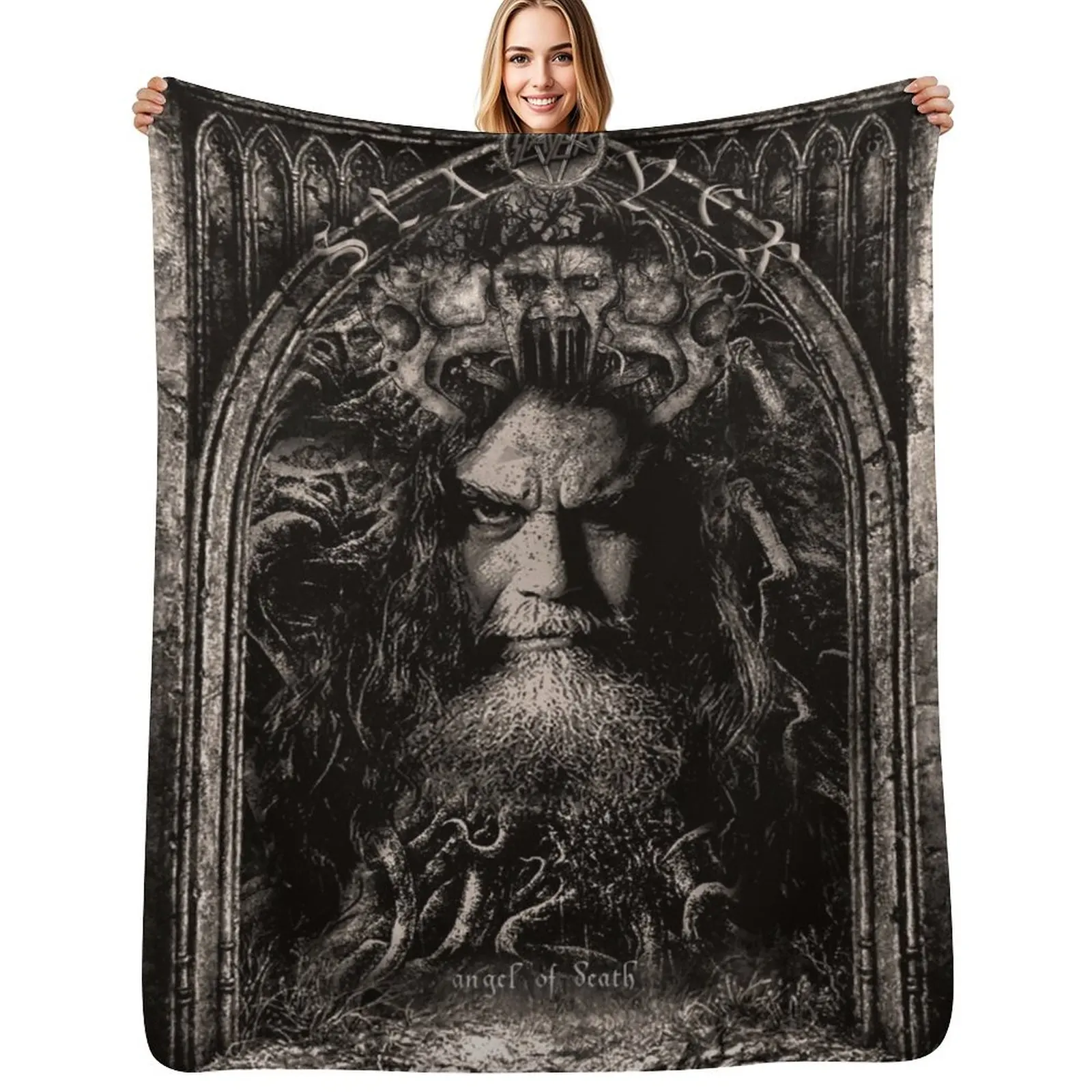 Slayer - Angel of Death - Tom Araya Throw Blanket Warm Flannel Blanket for Couch Chair Bedroom
Slayer - Angel of Death - Tom Araya Throw Blanket Warm Flannel Blanket for Couch Chair Bedroom