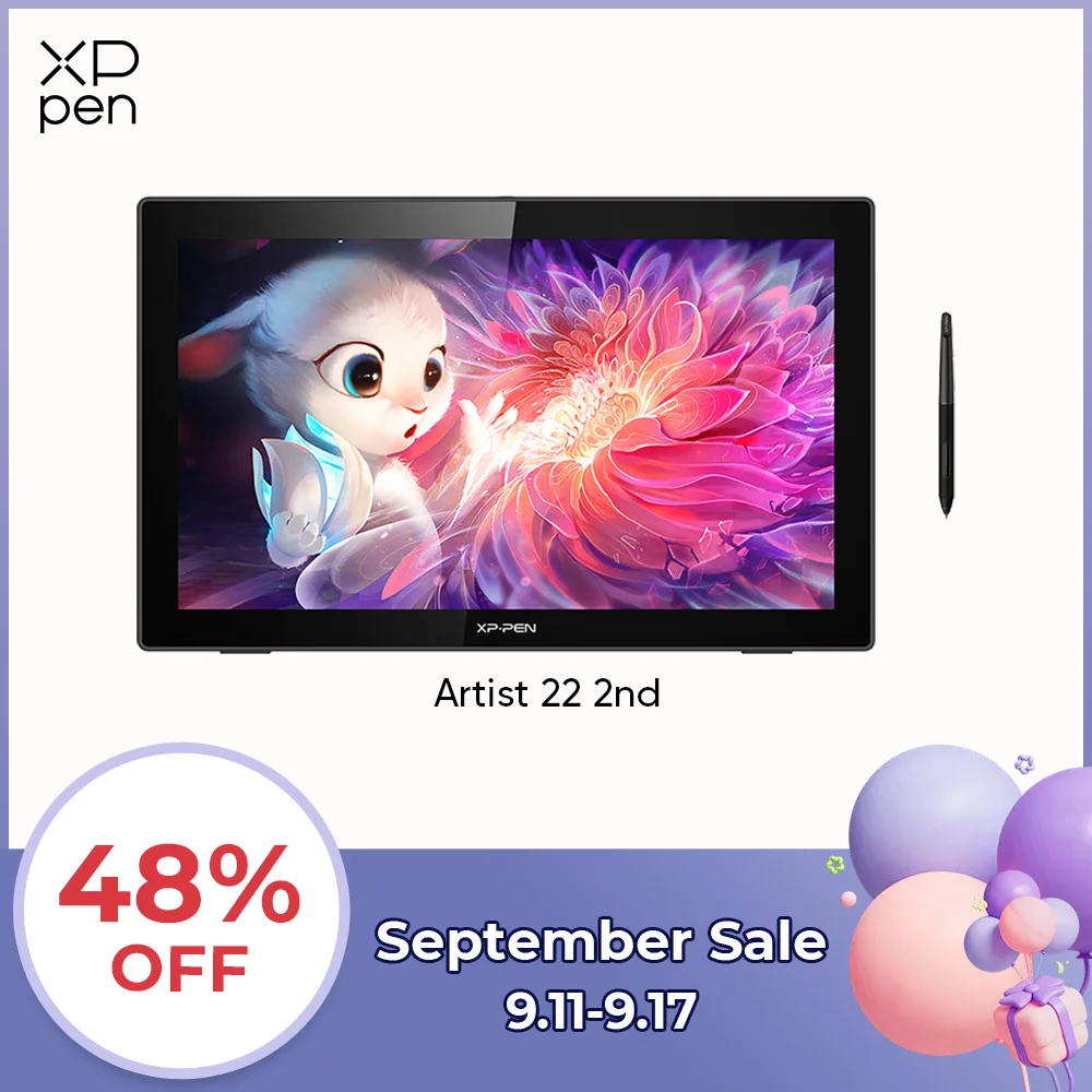 XPPen Artist 22 (2-го поколения) 21,5-дюймовый планшет для рисования, графический планшет, дисплей, IPS-монитор, 8192 уровня давления, порт USB-C
XPPen Artist 22 (2-го поколения) 21,5-дюймовый планшет для рисования, графический планшет, дисплей, IPS-монитор, 8192 уровня давления, порт USB-C