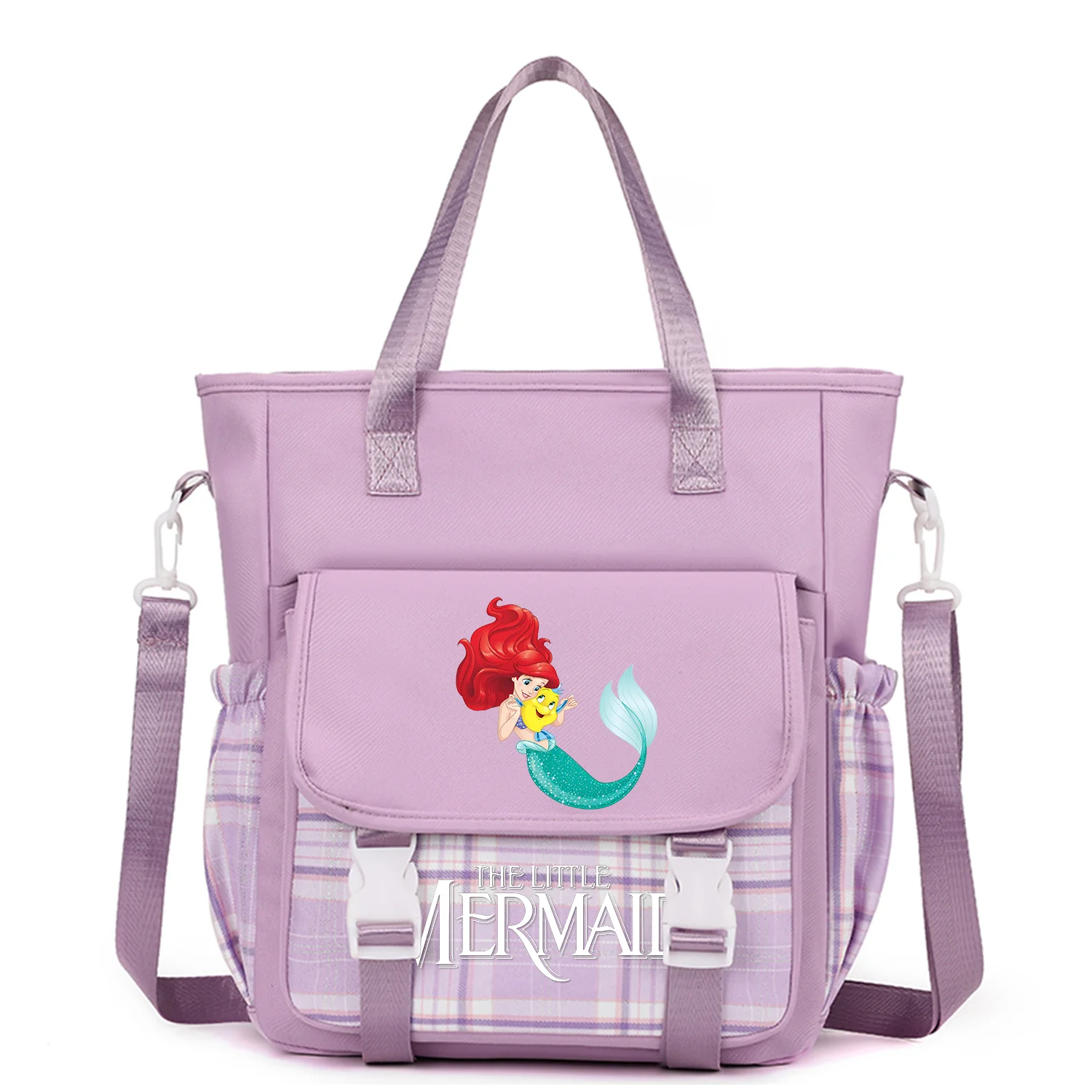 The Little Mermaid Handbag Shoulder Bag Messenger Bag Carrying Bag for Teenager Girl Boy Back To Schoolbag Travel Shoulder Bag
The Little Mermaid Handbag Shoulder Bag Messenger Bag Carrying Bag for Teenager Girl Boy Back To Schoolbag Travel Shoulder Bag