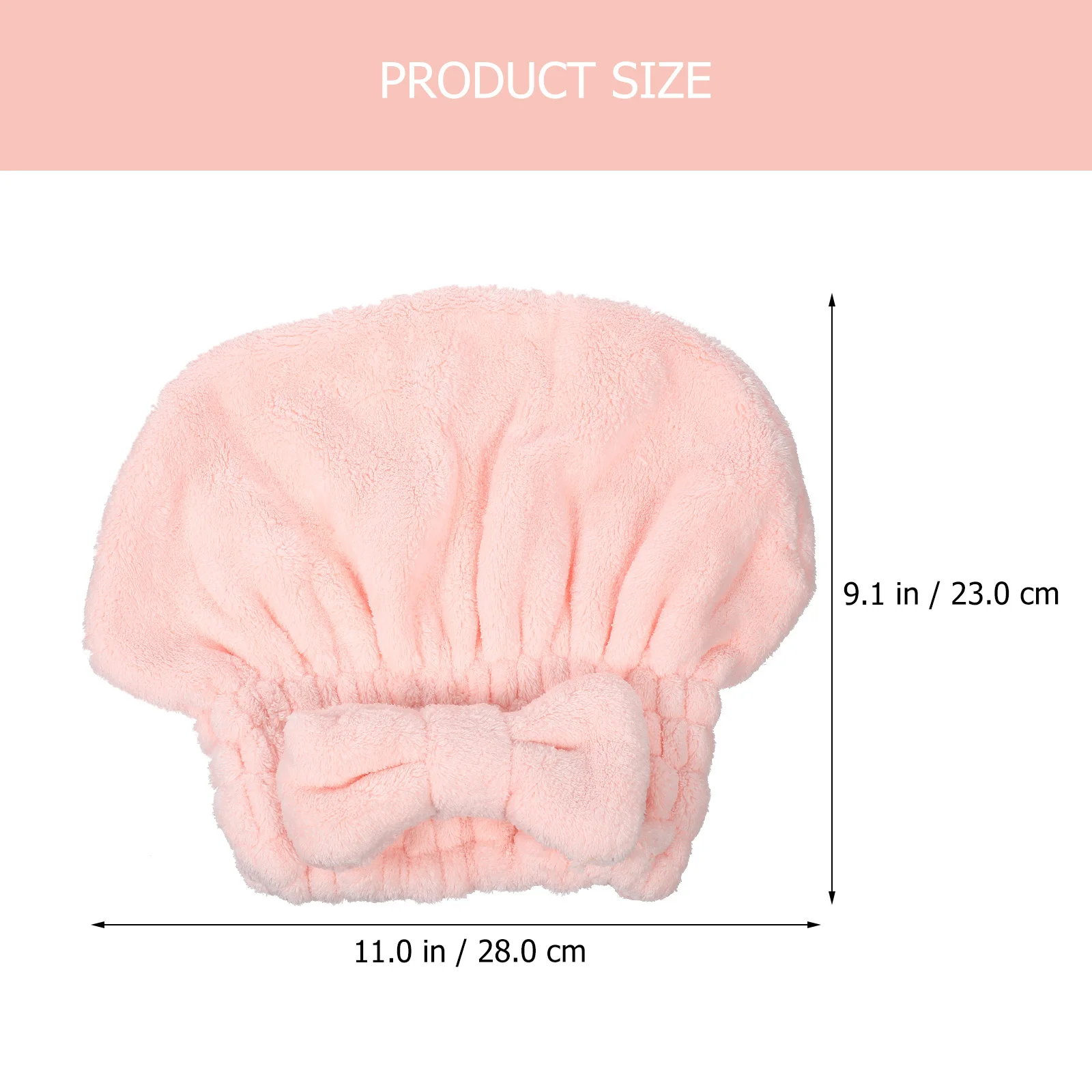 2Pcs Coral Fleece Hair-Drying Hat Fast Drying Soft Touch Bath Towel Wrap Elastic Design Hair Drying Towel Hair Dry Hat
2Pcs Coral Fleece Hair-Drying Hat Fast Drying Soft Touch Bath Towel Wrap Elastic Design Hair Drying Towel Hair Dry Hat
