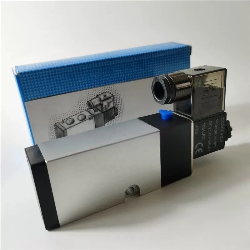 4M310-08 Pneumatic Two Position Five Way Reversing Valve Plate Solenoid Valve AC220V DC24V
4M310-08 Pneumatic Two Position Five Way Reversing Valve Plate Solenoid Valve AC220V DC24V