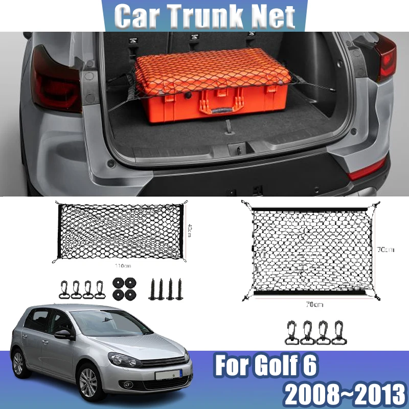 For Volkswagen VW Golf MK6 6 2008~2013 2012 2011 2010 2009 Motor Storage Bag Trunk Nets Black Mesh Nylon Trunk Car Accessories
For Volkswagen VW Golf MK6 6 2008~2013 2012 2011 2010 2009 Motor Storage Bag Trunk Nets Black Mesh Nylon Trunk Car Accessories