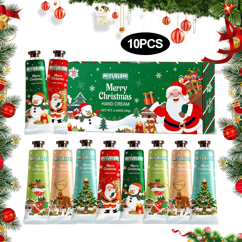 10 шт., рождественский подарочный крем для рук, глубоко увлажняет руки, защищает руки, подходит для всех типов кожи, универсальный для мужчин
10 шт., рождественский подарочный крем для рук, глубоко увлажняет руки, защищает руки, подходит для всех типов кожи, универсальный для мужчин