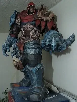 Darksiders Horseman of Apocalypse War with Chaoseater Набор бумажных моделей Игрушечные пазлы ручной работы
Darksiders Horseman of Apocalypse War with Chaoseater Набор бумажных моделей Игрушечные пазлы ручной работы