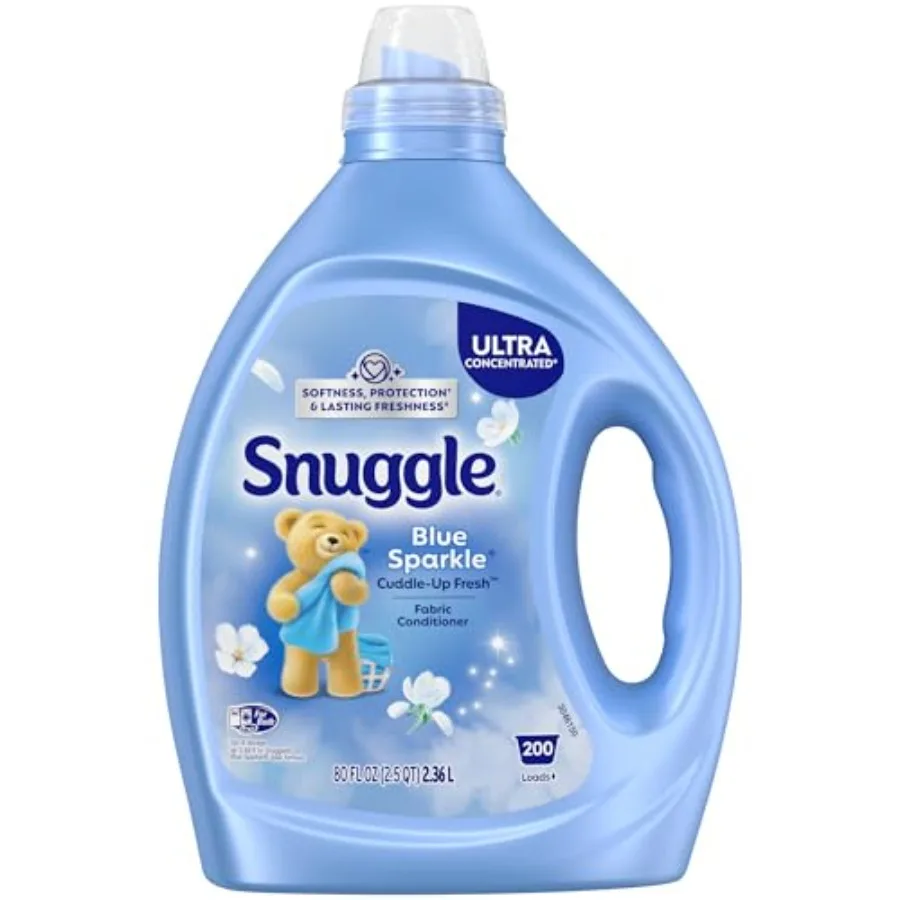 Fabric Softener Liquid, Ultra Concentrated, 80 Oz, 200 Medium Loads, Blue Sparkle Fabric Conditioner, Long-Lasting Fresh Scent,
Fabric Softener Liquid, Ultra Concentrated, 80 Oz, 200 Medium Loads, Blue Sparkle Fabric Conditioner, Long-Lasting Fresh Scent,