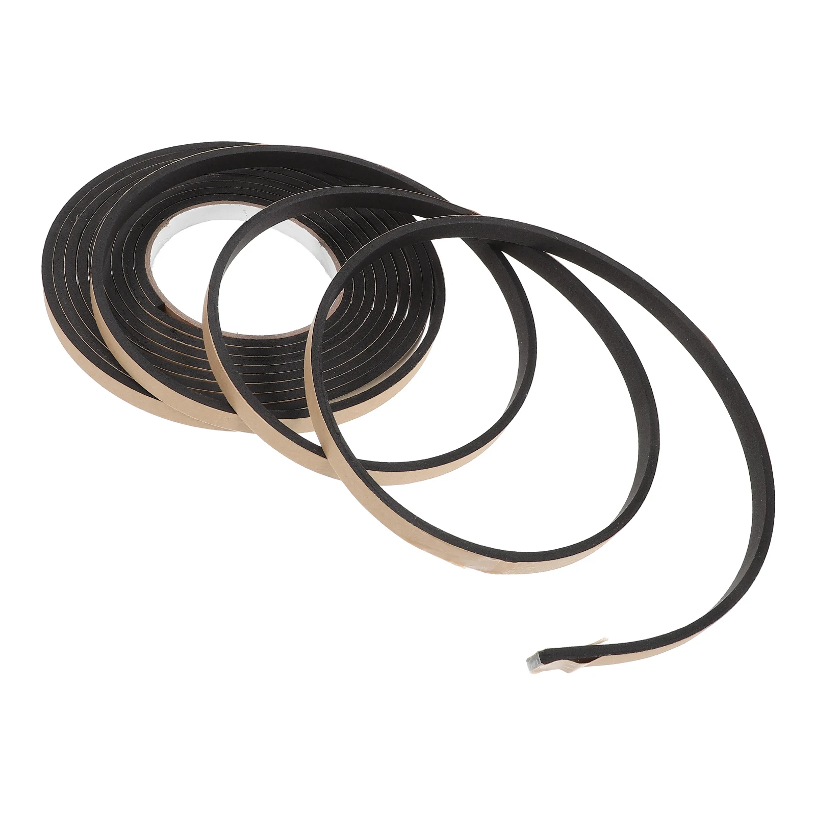 3 Rolls 4mm EVA Black Foam Tape Single Sided Weather Stripping Door Seal 16.4ft x10mm Insulation Strip for Window Frame
3 Rolls 4mm EVA Black Foam Tape Single Sided Weather Stripping Door Seal 16.4ft x10mm Insulation Strip for Window Frame