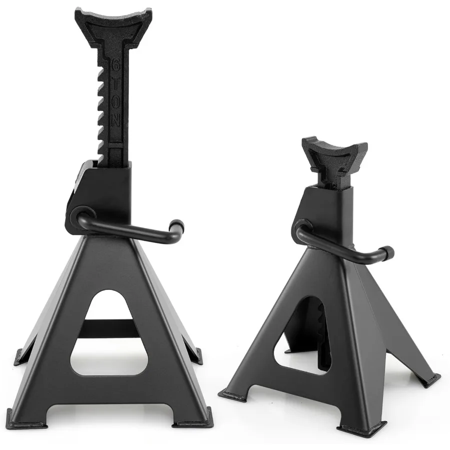 6 Ton 2 Pack Heavy Duty Metal Car Lifting Stands with 1423 Adjustable Lifting Height Locking Handle Ideal for Automotive Repair
6 Ton 2 Pack Heavy Duty Metal Car Lifting Stands with 1423 Adjustable Lifting Height Locking Handle Ideal for Automotive Repair