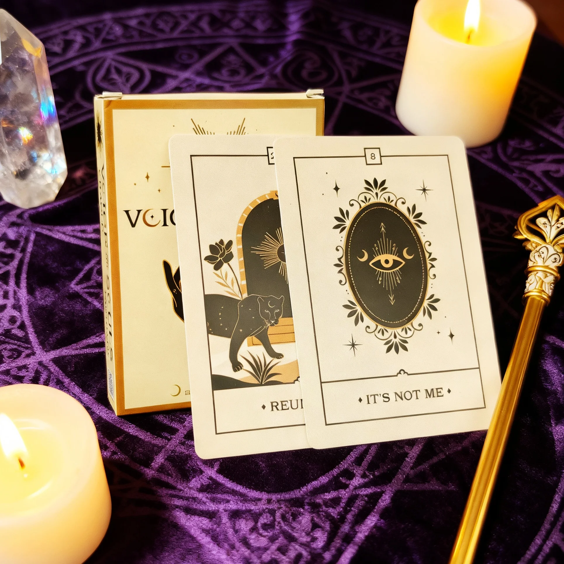 Voice of the Souls Oracle deck A 42 Tarot English Visions Divination Edition Borad Playing Games
Voice of the Souls Oracle deck A 42 Tarot English Visions Divination Edition Borad Playing Games