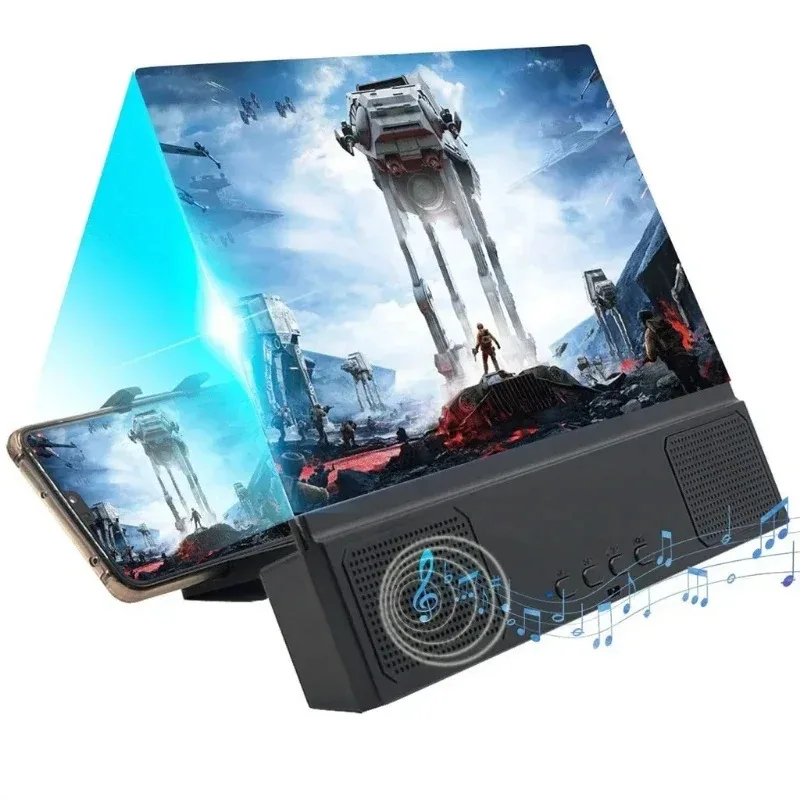 Magnification 3X 12 Inch Video Mobile Phone Screen Magnifier with Bluetooth Speaker Table Top Stand Cellphone Magnifying Glasses
Magnification 3X 12 Inch Video Mobile Phone Screen Magnifier with Bluetooth Speaker Table Top Stand Cellphone Magnifying Glasses