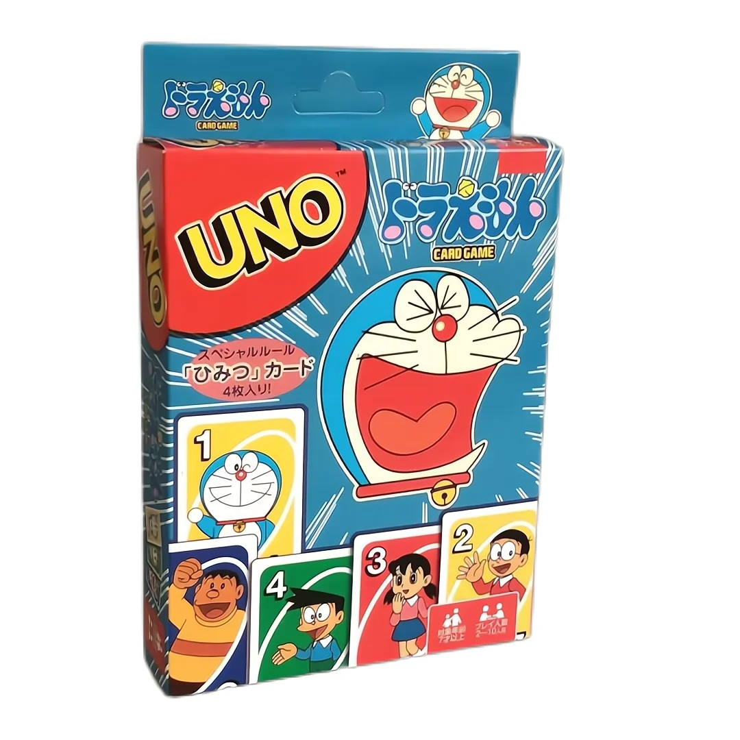 UNO Doraemon Linked Cards Multiplayer Battle Doraemon Cartoon Uno Casual Party Parent-Child Interaction Tabletop Game
UNO Doraemon Linked Cards Multiplayer Battle Doraemon Cartoon Uno Casual Party Parent-Child Interaction Tabletop Game