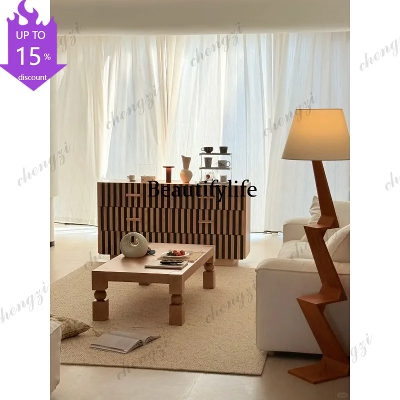 M182 French-style natural wood-style six-drawer cabinet, living room wall-side storage cabinet, solid wood side storage cabinet
M182 French-style natural wood-style six-drawer cabinet, living room wall-side storage cabinet, solid wood side storage cabinet