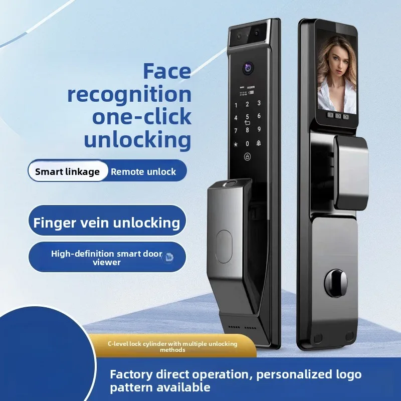 Facial Recognition Finger Vein Smart Lock Password Fingerprint Household Smart Lock
Facial Recognition Finger Vein Smart Lock Password Fingerprint Household Smart Lock
