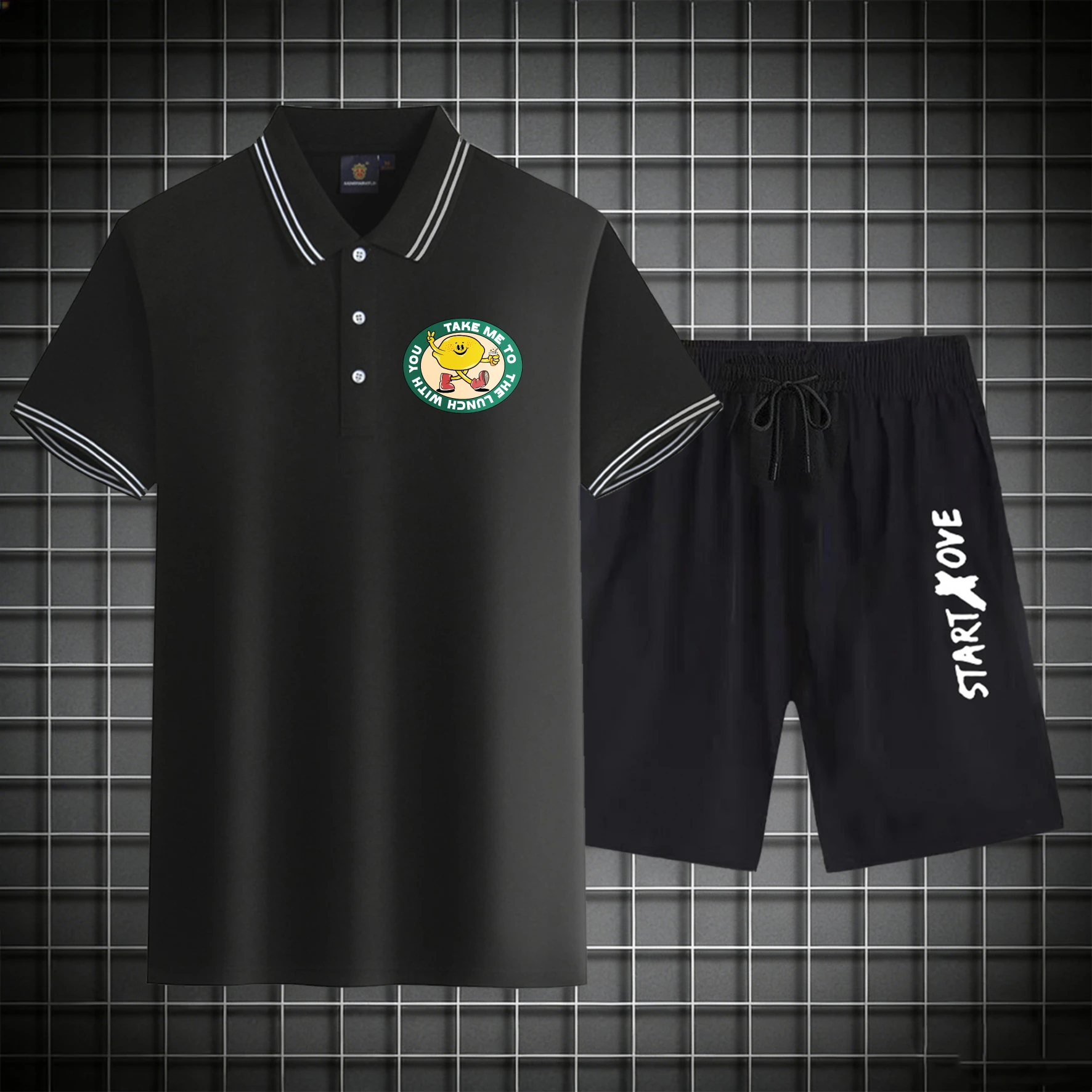 men's Polos sets 2026 Summer Y2k tracksuits Suit for man Polyester Graphic Short sleeve men's chandals drip clothing Printed
men's Polos sets 2026 Summer Y2k tracksuits Suit for man Polyester Graphic Short sleeve men's chandals drip clothing Printed