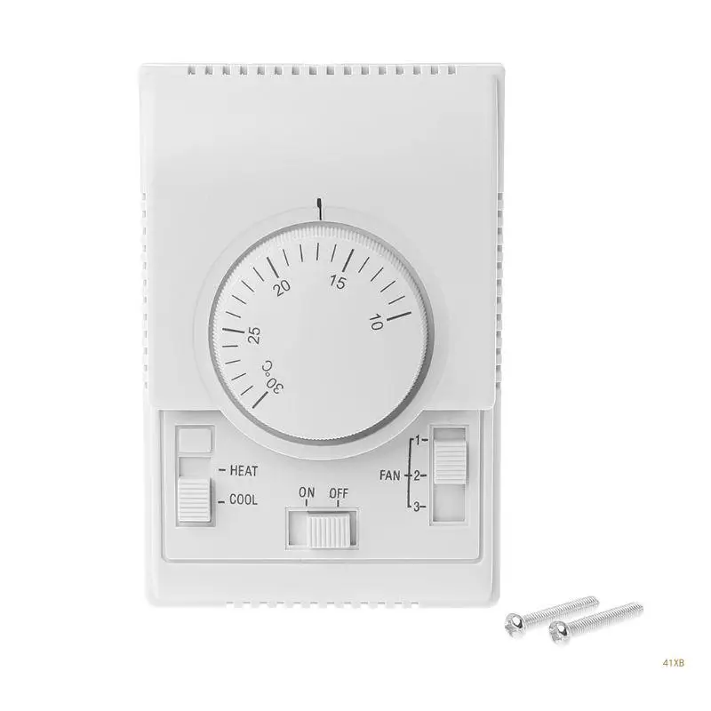 41XB Mechanical Scale Thermostat Adjustable Temperature Controller Universal Heating & Cooling Thermostat Replacement
41XB Mechanical Scale Thermostat Adjustable Temperature Controller Universal Heating & Cooling Thermostat Replacement