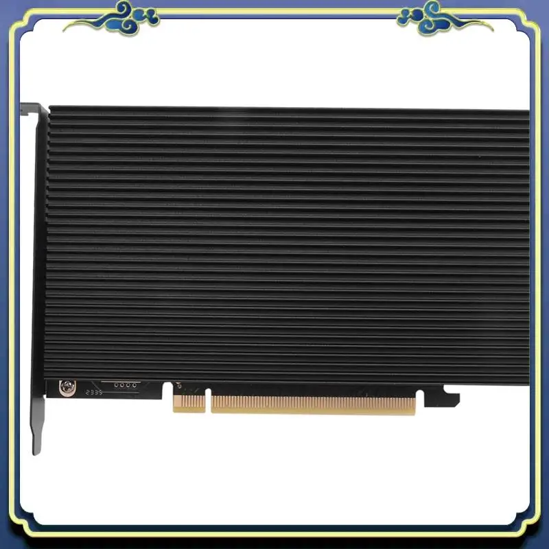 Карта адаптера A86P-M.2 NVME — Pcie 4.0 X16, поддерживает 4 Nvme M.2 2280, поддерживает раздвоение Raid
Карта адаптера A86P-M.2 NVME — Pcie 4.0 X16, поддерживает 4 Nvme M.2 2280, поддерживает раздвоение Raid