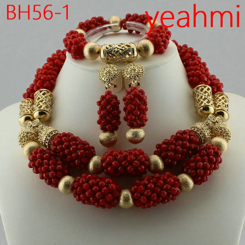 African Costume Jewelry Set Big Nigerian Wedding Bridal Crystal Beads Necklace Bracelet Earrings Set
African Costume Jewelry Set Big Nigerian Wedding Bridal Crystal Beads Necklace Bracelet Earrings Set