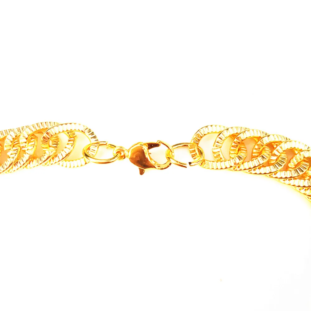 Silver/Gold plated Cuban Chain Lobster clasp necklace bracelet Sets 43CM,9MM L
Silver/Gold plated Cuban Chain Lobster clasp necklace bracelet Sets 43CM,9MM L