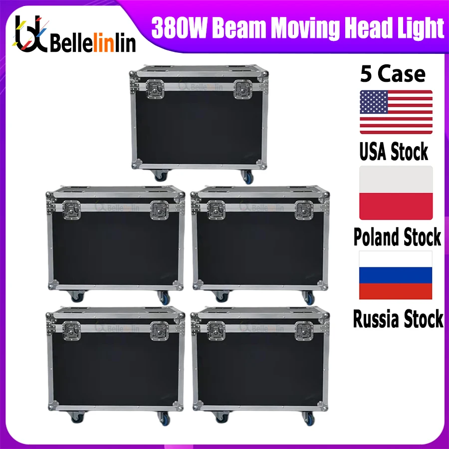 0 Tax 5Pcs 380W 20R Shake Head DMX Beam Light With Rotating 8+16+24 Prism Stage Effect For DJ Parties Disco Club Wedding Concert
0 Tax 5Pcs 380W 20R Shake Head DMX Beam Light With Rotating 8+16+24 Prism Stage Effect For DJ Parties Disco Club Wedding Concert