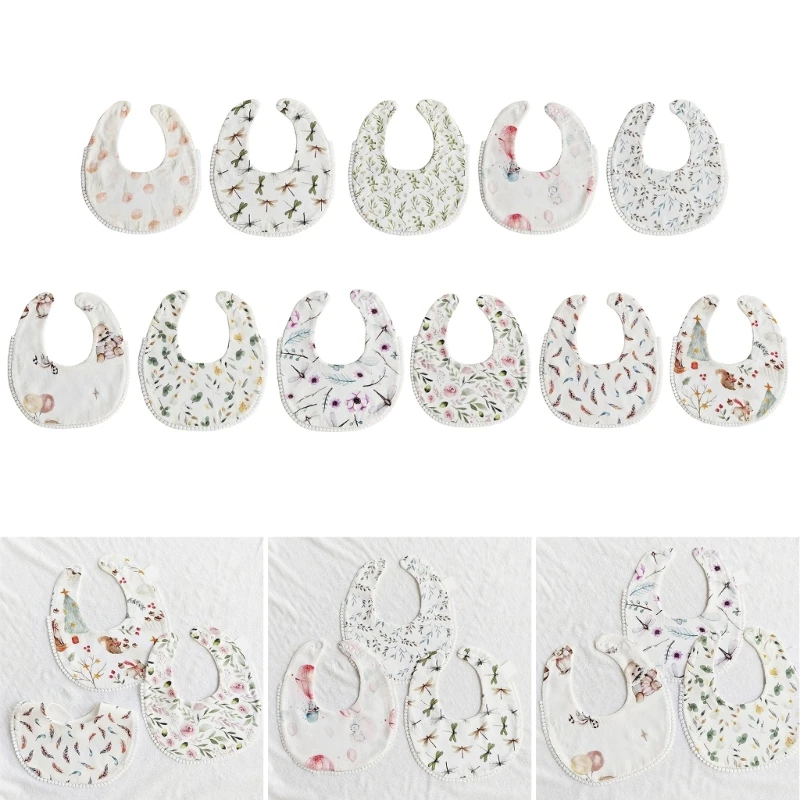 Baby Mouth Wipe Cloths Newborn Drooling Bib with Button Breathable Cotton Burp Cloth for Infant Teething & Feeding
Baby Mouth Wipe Cloths Newborn Drooling Bib with Button Breathable Cotton Burp Cloth for Infant Teething & Feeding