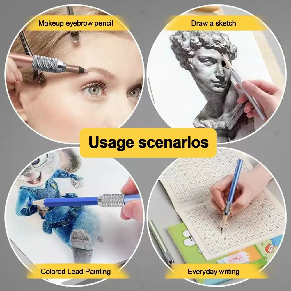 High Quality Metal Pencil Extender Adjustable Lightweight Pencil Extension Holder Universal Pencil Lengthper For School Office
High Quality Metal Pencil Extender Adjustable Lightweight Pencil Extension Holder Universal Pencil Lengthper For School Office