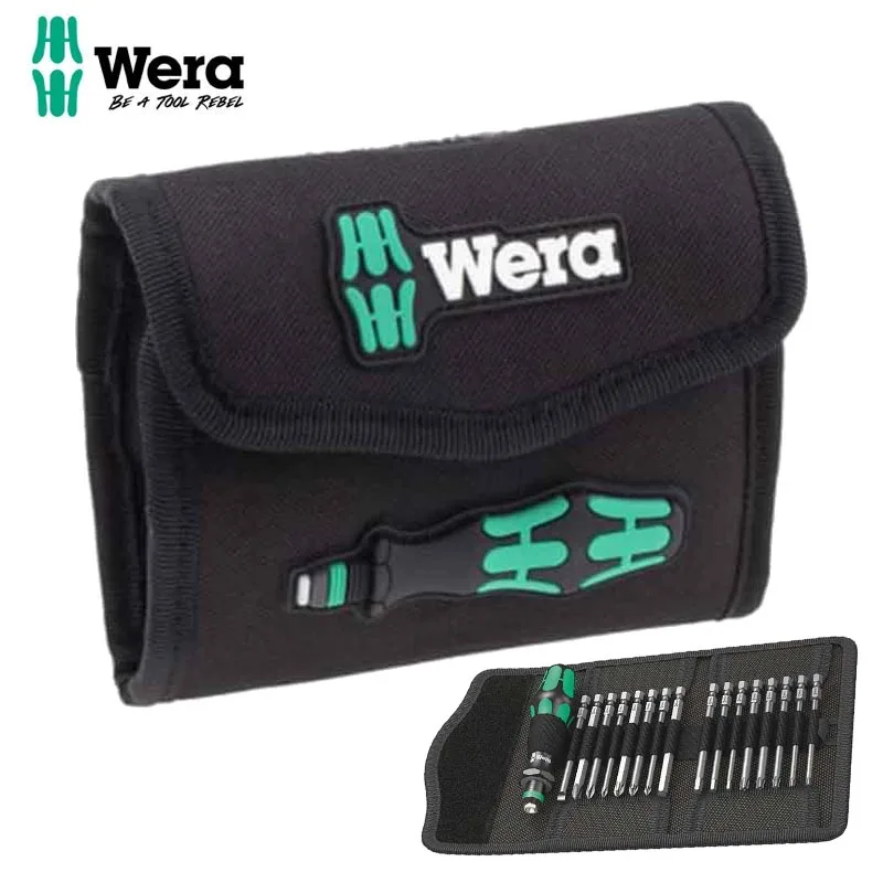 WERA 05059295001 KK 60 Kraftform Bitholding Screwdriver and 3 1/2-Inch Bit Pouch 17-Piece Multi Set
WERA 05059295001 KK 60 Kraftform Bitholding Screwdriver and 3 1/2-Inch Bit Pouch 17-Piece Multi Set