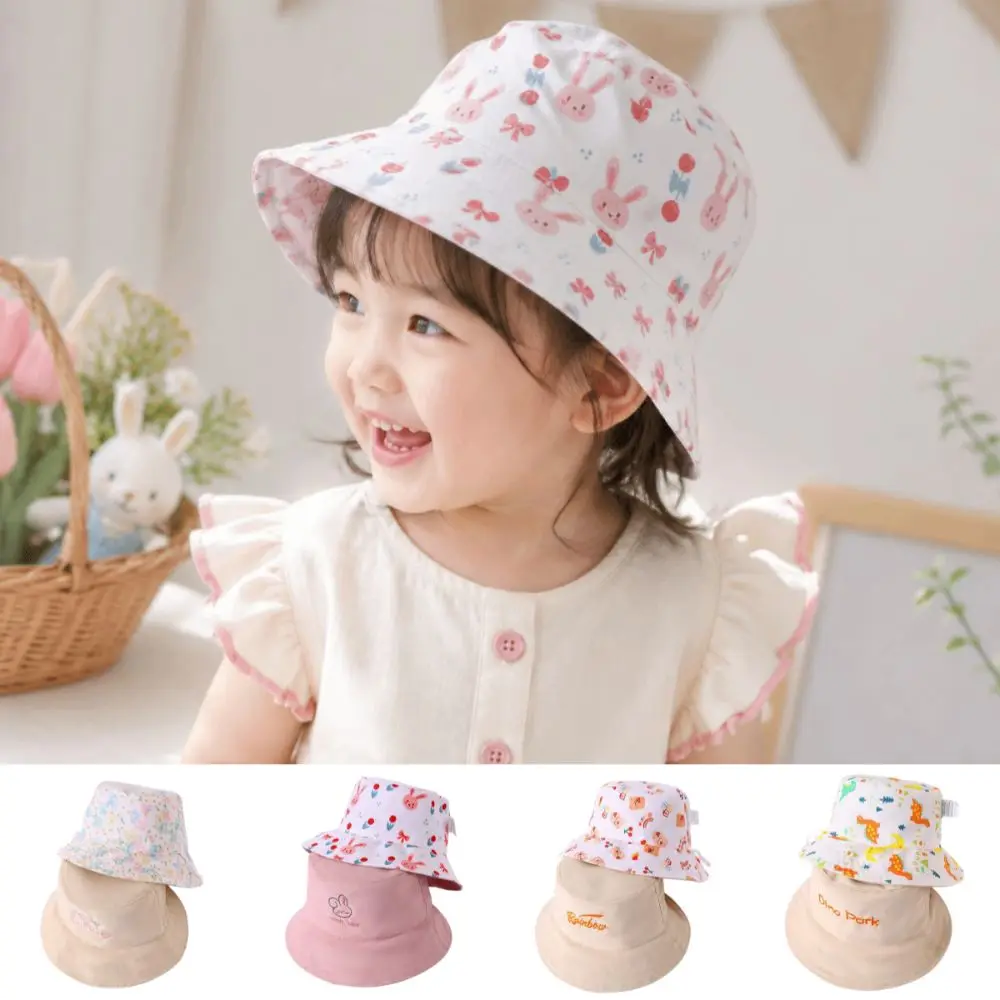New Double Sided Kid Bucket Hat Cotton Breathable Fisherman Cap UV Protection Cute Bear Dinosaur Sun Shade Hat Children Wear
New Double Sided Kid Bucket Hat Cotton Breathable Fisherman Cap UV Protection Cute Bear Dinosaur Sun Shade Hat Children Wear