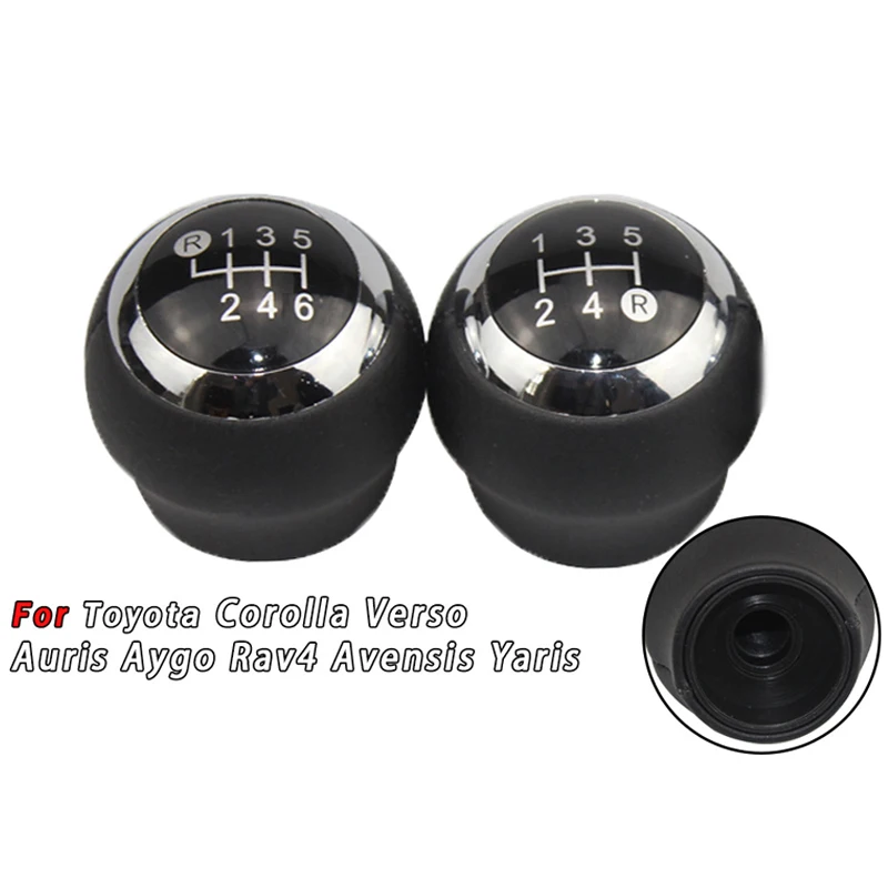 5/6 Speed Manual Gear Shift Knob for Toyota Corolla & Yaris - Transmission Shifter Handle, Durable Auto Gear Lever Accessories
5/6 Speed Manual Gear Shift Knob for Toyota Corolla & Yaris - Transmission Shifter Handle, Durable Auto Gear Lever Accessories