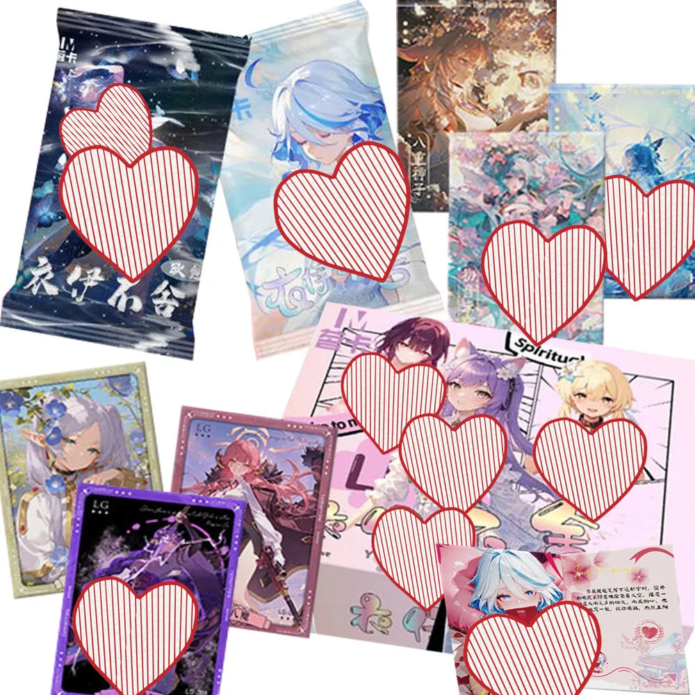 Original Anime Game Collection Cards for Children Extremely Beautiful Girls Elegant Dreamy Character Portrait Cards Toys Gifts
Original Anime Game Collection Cards for Children Extremely Beautiful Girls Elegant Dreamy Character Portrait Cards Toys Gifts