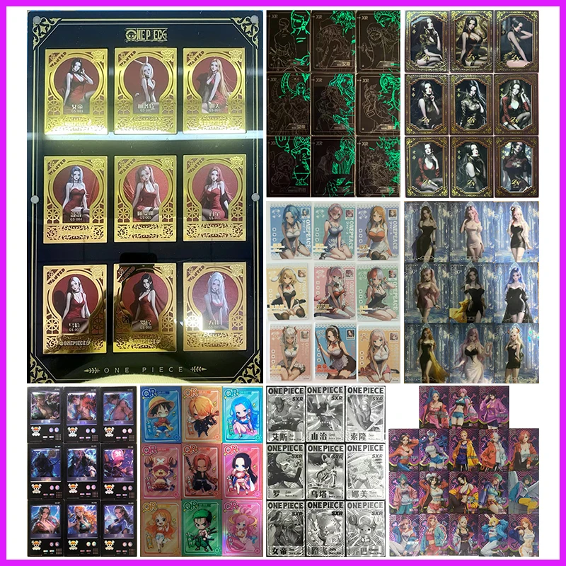 Anime ONE PIECE Rare XR GS ZX ZN SP DG QR SXR SSP Collectible Cards Zoro Ace Uta Yamato Hancock Nami Toys for boys Birthday Gift
Anime ONE PIECE Rare XR GS ZX ZN SP DG QR SXR SSP Collectible Cards Zoro Ace Uta Yamato Hancock Nami Toys for boys Birthday Gift