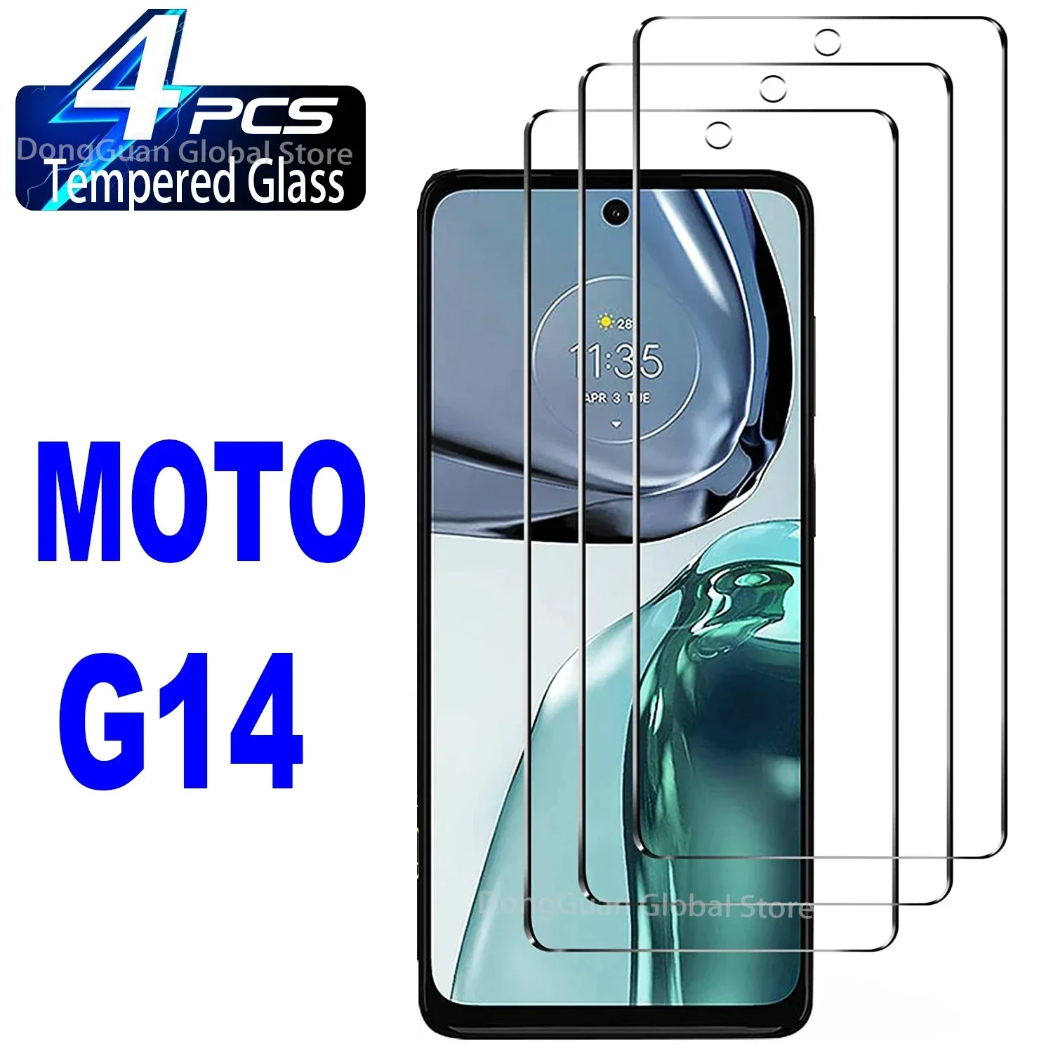 2/4 шт. закаленное стекло для Motorola Moto G14 Защитная стеклянная пленка для экрана
2/4 шт. закаленное стекло для Motorola Moto G14 Защитная стеклянная пленка для экрана