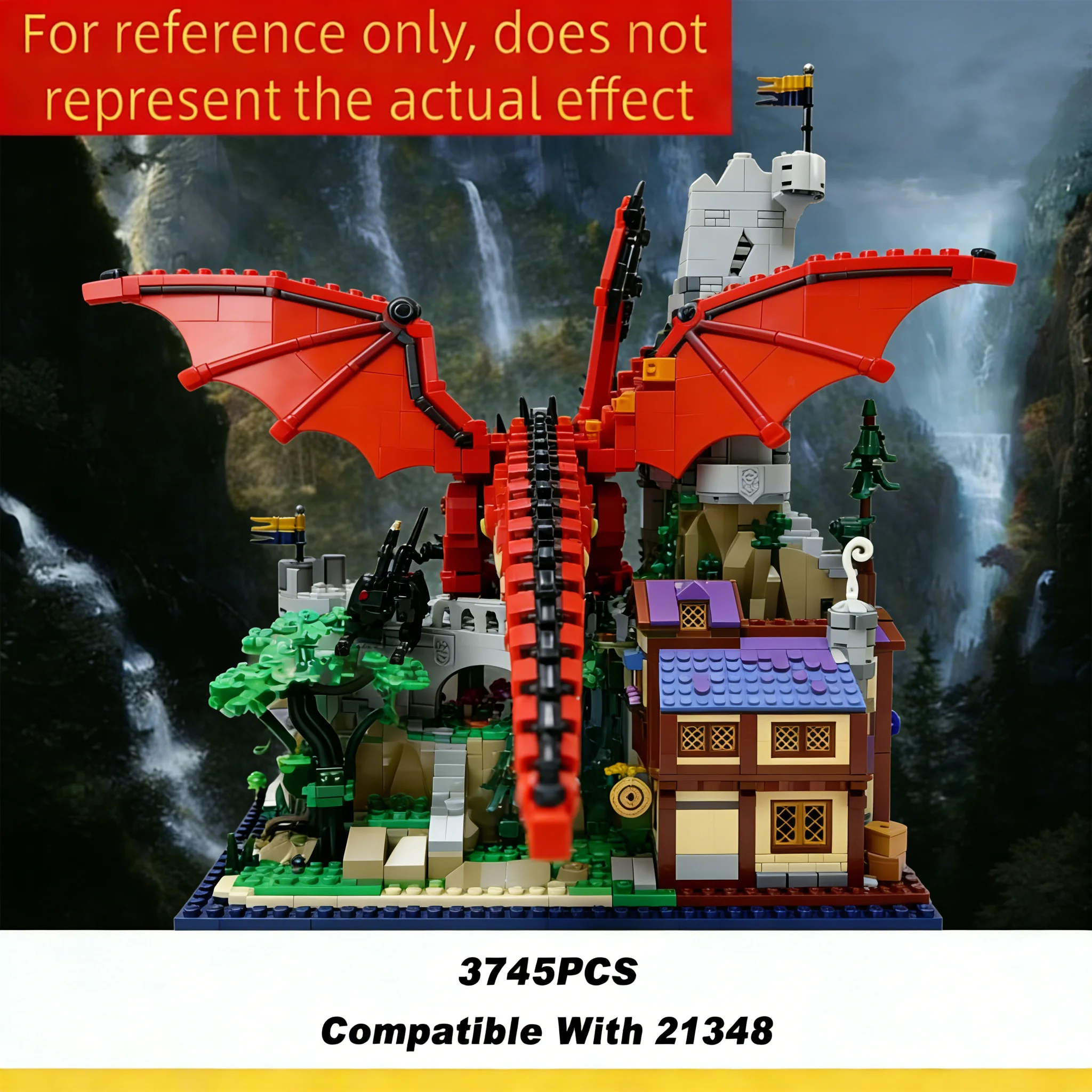 Новинка: 21348 Эпический Красный Дракон, Битва в Подземельях, Драконица, Средневековый Замок, Конструктор «История Красного Дракона», Рождественский Подарок, 3745 деталей
Новинка: 21348 Эпический Красный Дракон, Битва в Подземельях, Драконица, Средневековый Замок, Конструктор «История Красного Дракона», Рождественский Подарок, 3745 деталей