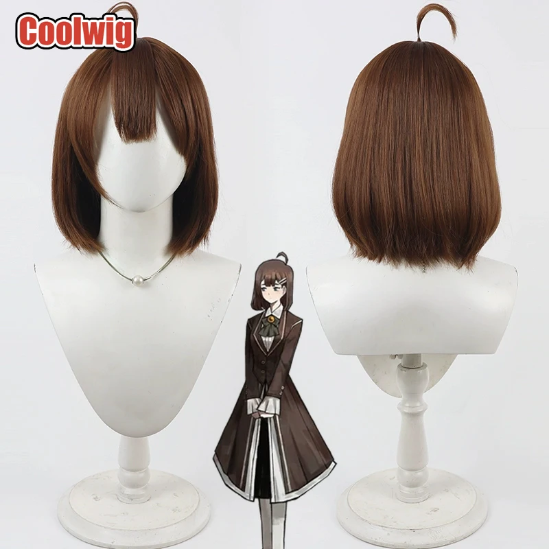 Coolwig Synthetic Hair Angela Cosplay Wigs Game Lobotomy Corporation Angela 30cm Short Straight Brown Bobo Wig Heat Resistant
Coolwig Synthetic Hair Angela Cosplay Wigs Game Lobotomy Corporation Angela 30cm Short Straight Brown Bobo Wig Heat Resistant