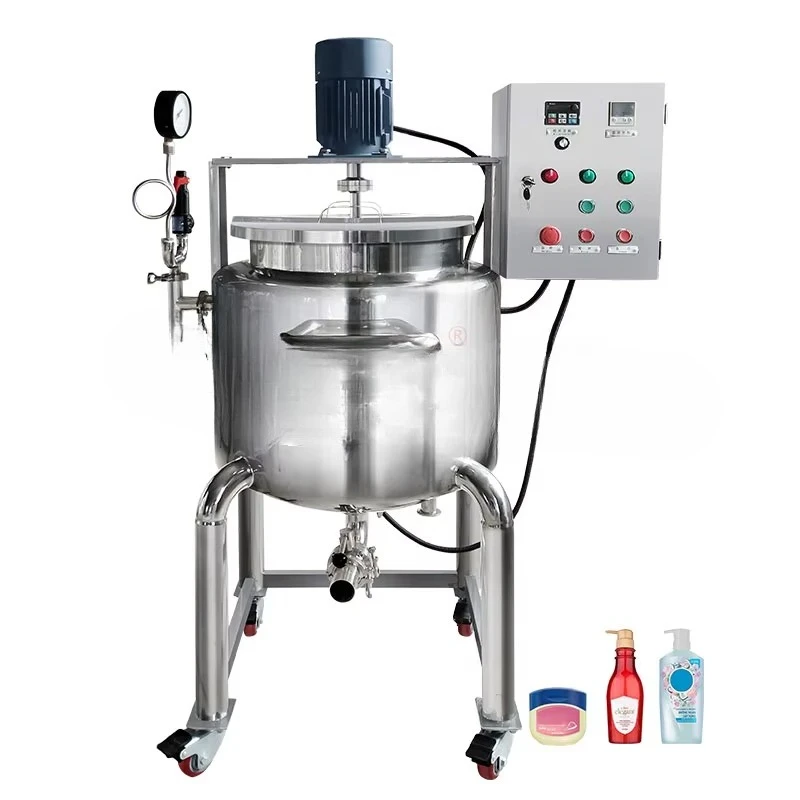 Mixing tank with mixer Cosmetic mixer Body lotion maker Industrial stainless steel Shampoo maker Nivel Laser 360
Mixing tank with mixer Cosmetic mixer Body lotion maker Industrial stainless steel Shampoo maker Nivel Laser 360