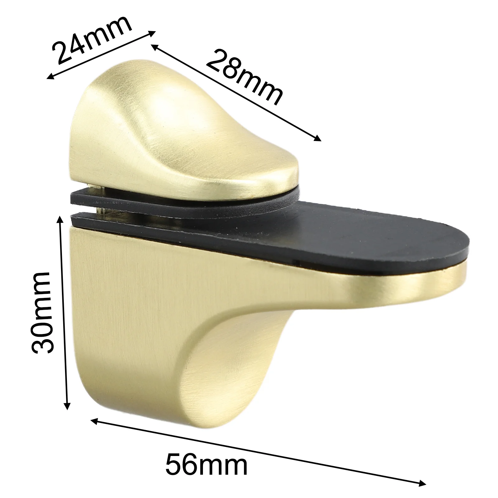 Living Room Adjustable Shelf Support Modern Design Glass Shelf Holder Accessory Black Easy Installation Bracket
Living Room Adjustable Shelf Support Modern Design Glass Shelf Holder Accessory Black Easy Installation Bracket