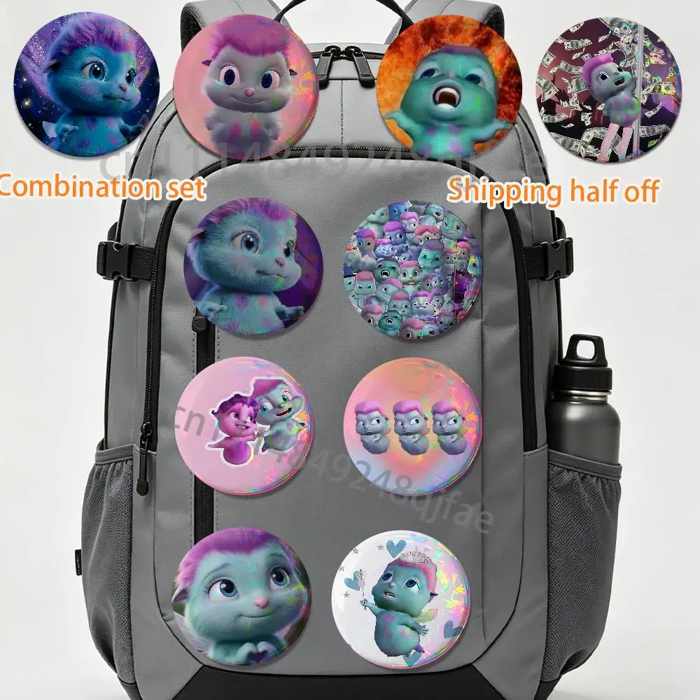 Fuzzy Ball Spirit Bibble 2 piece set Badges On Backpack Jacket Cartoon Round Brooches Acrylic Button Pins Collection Gifts
Fuzzy Ball Spirit Bibble 2 piece set Badges On Backpack Jacket Cartoon Round Brooches Acrylic Button Pins Collection Gifts