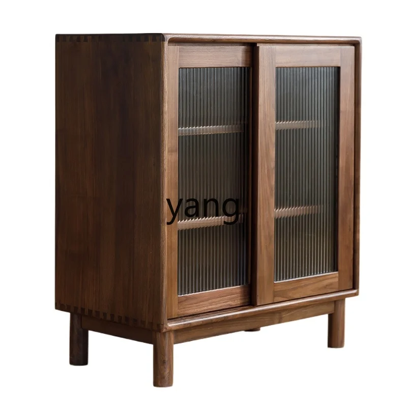 LMM solid wood bookcase bookshelf floor low with glass door sofa back cabinet Nordic
LMM solid wood bookcase bookshelf floor low with glass door sofa back cabinet Nordic