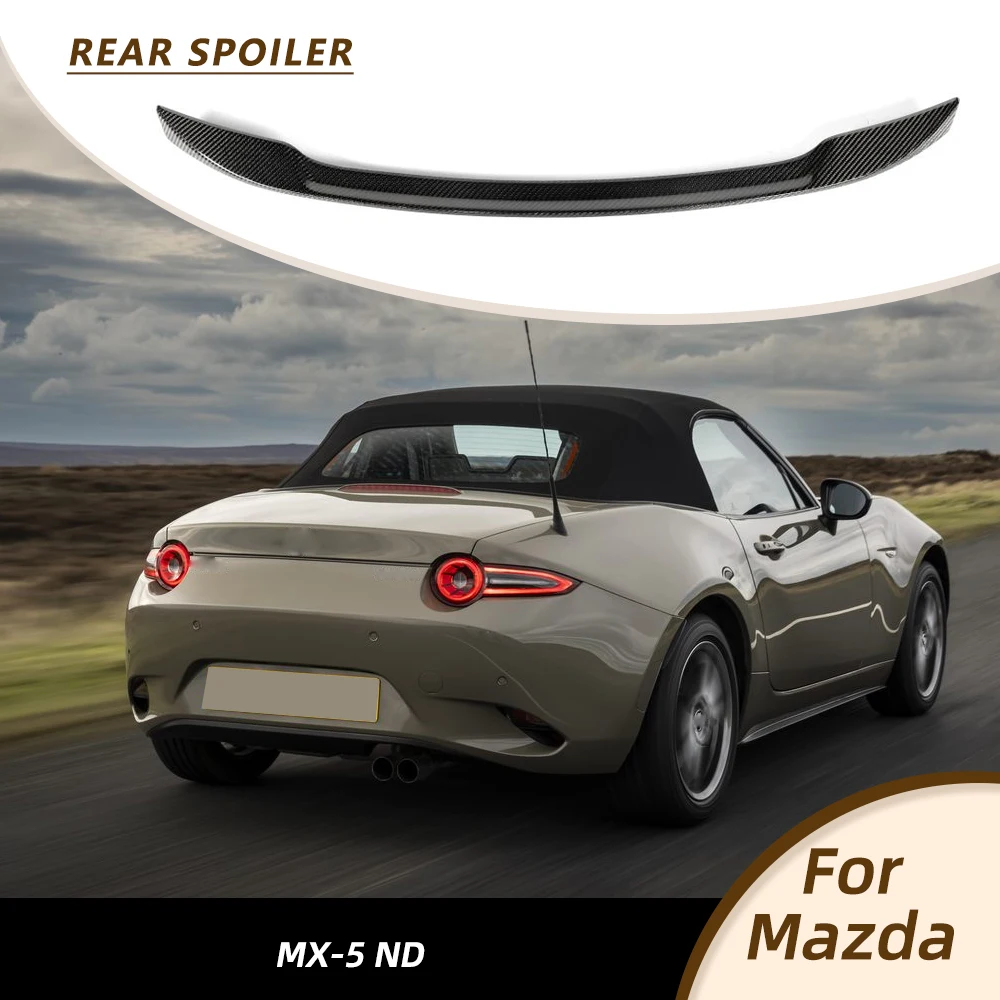 Car Rear Trunk Spoiler Boot Lip Wing For Mazda MX5 ND 2016-2025 Car Rear Trunk Duckbill Racing Spoiler Lip Body Kit Carbon Fiber
Car Rear Trunk Spoiler Boot Lip Wing For Mazda MX5 ND 2016-2025 Car Rear Trunk Duckbill Racing Spoiler Lip Body Kit Carbon Fiber