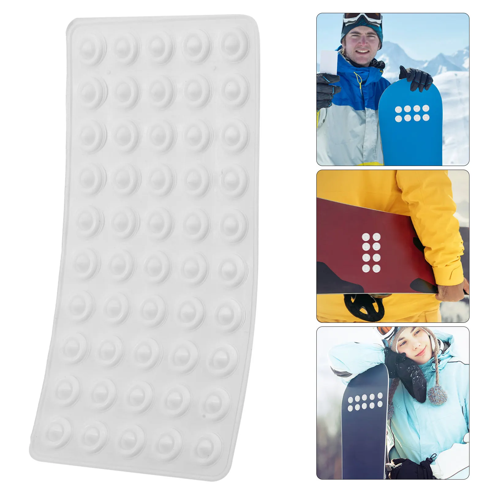 50Pcs Snowboard Traction Pad Sticker Nonslip Adhesive Grip Enhancer for Enhanced Control Stability on Slopes Winter Snowboarding
50Pcs Snowboard Traction Pad Sticker Nonslip Adhesive Grip Enhancer for Enhanced Control Stability on Slopes Winter Snowboarding