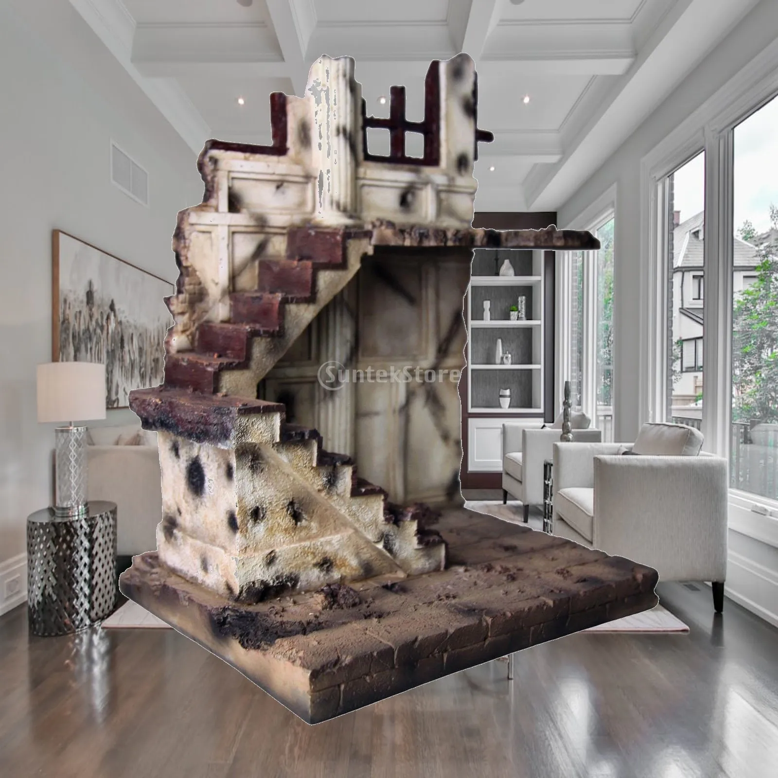 1/12 Building Ruins Model Miniature Architectural Scene Display Gift Amateur Desk Decoration Collector Diorama Accessory
1/12 Building Ruins Model Miniature Architectural Scene Display Gift Amateur Desk Decoration Collector Diorama Accessory