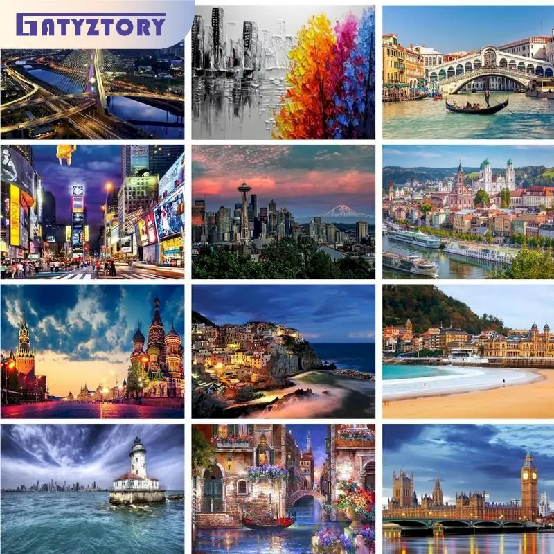 GATYZTORY DIY Painting By Numbers Handpainted Bridge Scenery Diy Crafts Canvas Painting Picture Paint For Adults For Kids Gift W
GATYZTORY DIY Painting By Numbers Handpainted Bridge Scenery Diy Crafts Canvas Painting Picture Paint For Adults For Kids Gift W