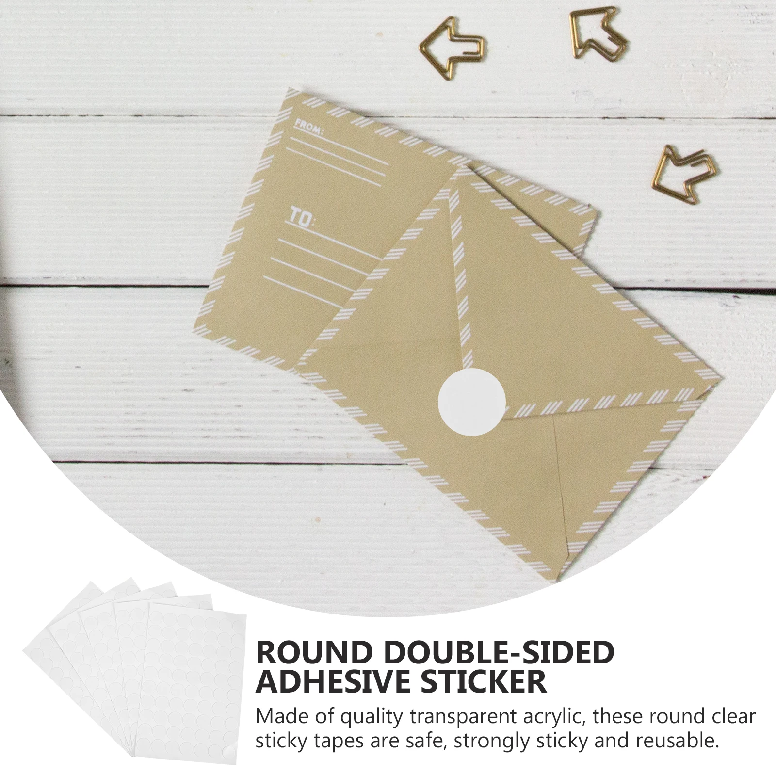 300Pcs Round Double Sided Adhesive Dots Clear Acrylic Sticky Dots Strong No Trace for Wall Decorations Office Home Use
300Pcs Round Double Sided Adhesive Dots Clear Acrylic Sticky Dots Strong No Trace for Wall Decorations Office Home Use
