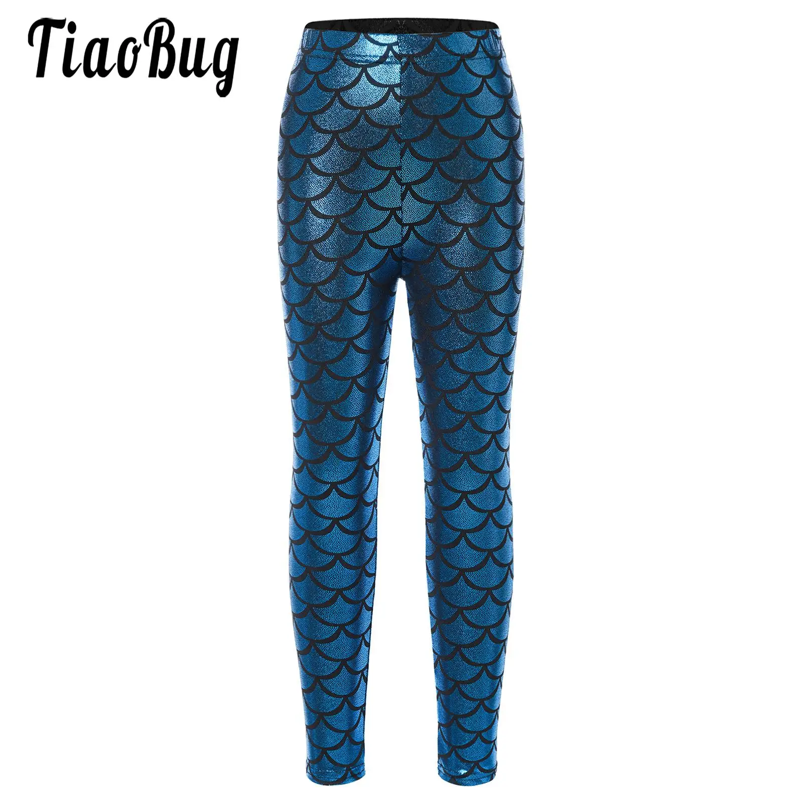 Kids Girls Mermaid Pants Metallic Fish Scales Leggings Stretch Tights Without Foot Princess Outfits for Children Stylish Clothes
Kids Girls Mermaid Pants Metallic Fish Scales Leggings Stretch Tights Without Foot Princess Outfits for Children Stylish Clothes